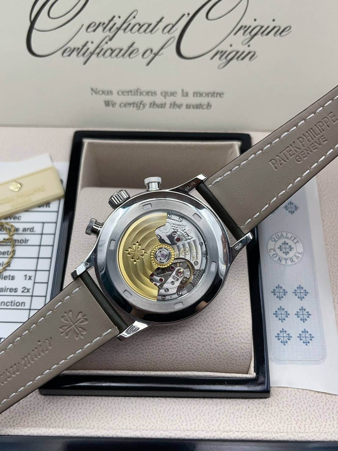 VIP ORI | นาฬิกาปาเต๊ะ สลับแท้ เกรดเทพ Patek_ppf Swiss grade size 40mm 🤍 สินค้าเกรดวีไอพี งานดีสุด หนังแท้