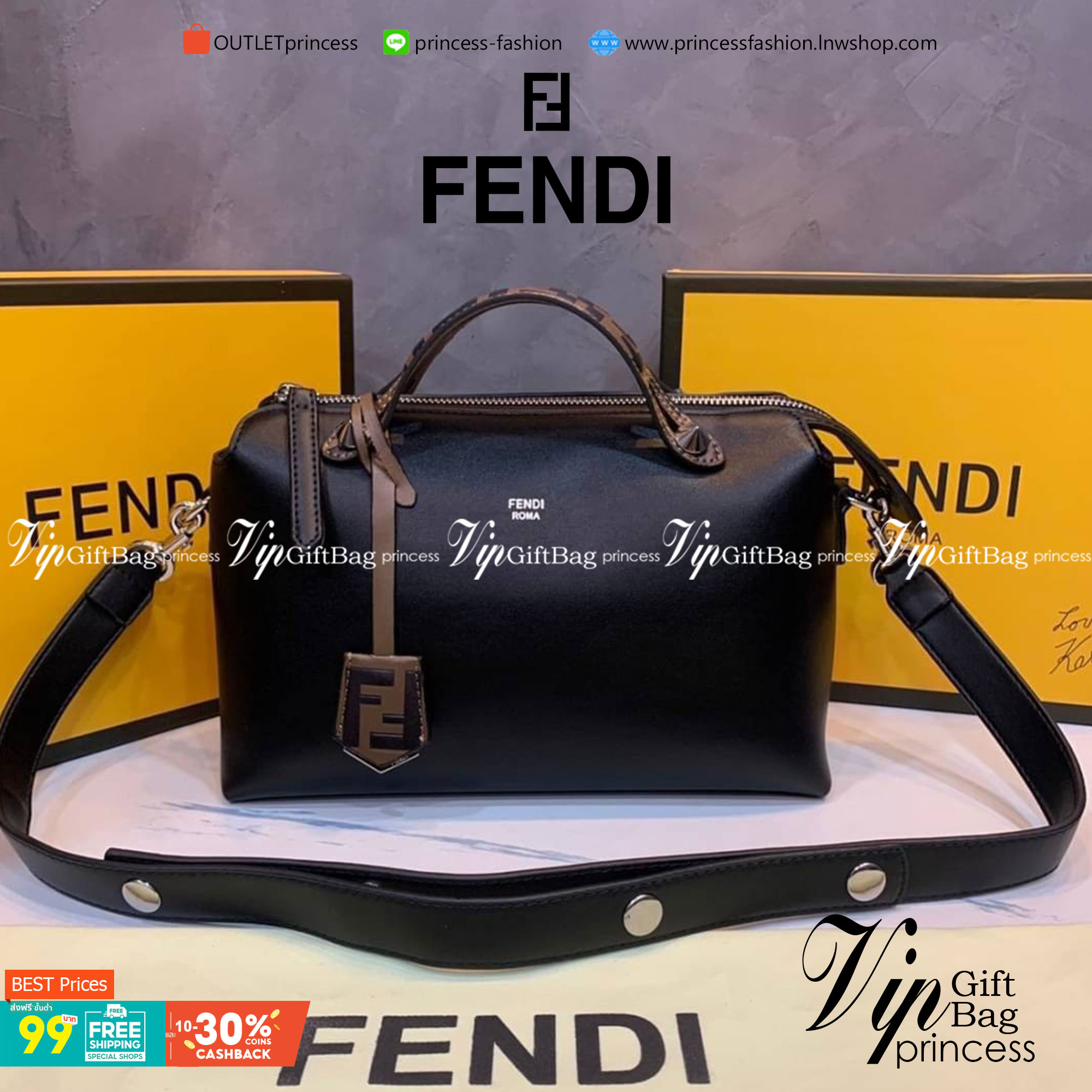 FENDI By The Way tote น้องงกลับมาแล้วว ใครรออยู่ห้ามพลาดจร้าา สวยๆอย่างนี้อดใจยังไงไหว!! กระเป๋ารุ่นที่ไม่ว่าจะใช้แบบหิ้วหรือสะพายข้างก็สวยทุกลุค แถมแมทกับชุดได้ง่าย เหมาะกับทุกๆวัน สินค้าพร้อมส่ง มีจำนวนจำกัด