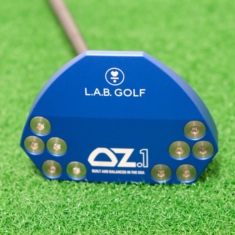 LAB GOLF OZ.1 BLUE PUTTER 34 INCH PUTTER 34" 69* LIE BLACK STEEL