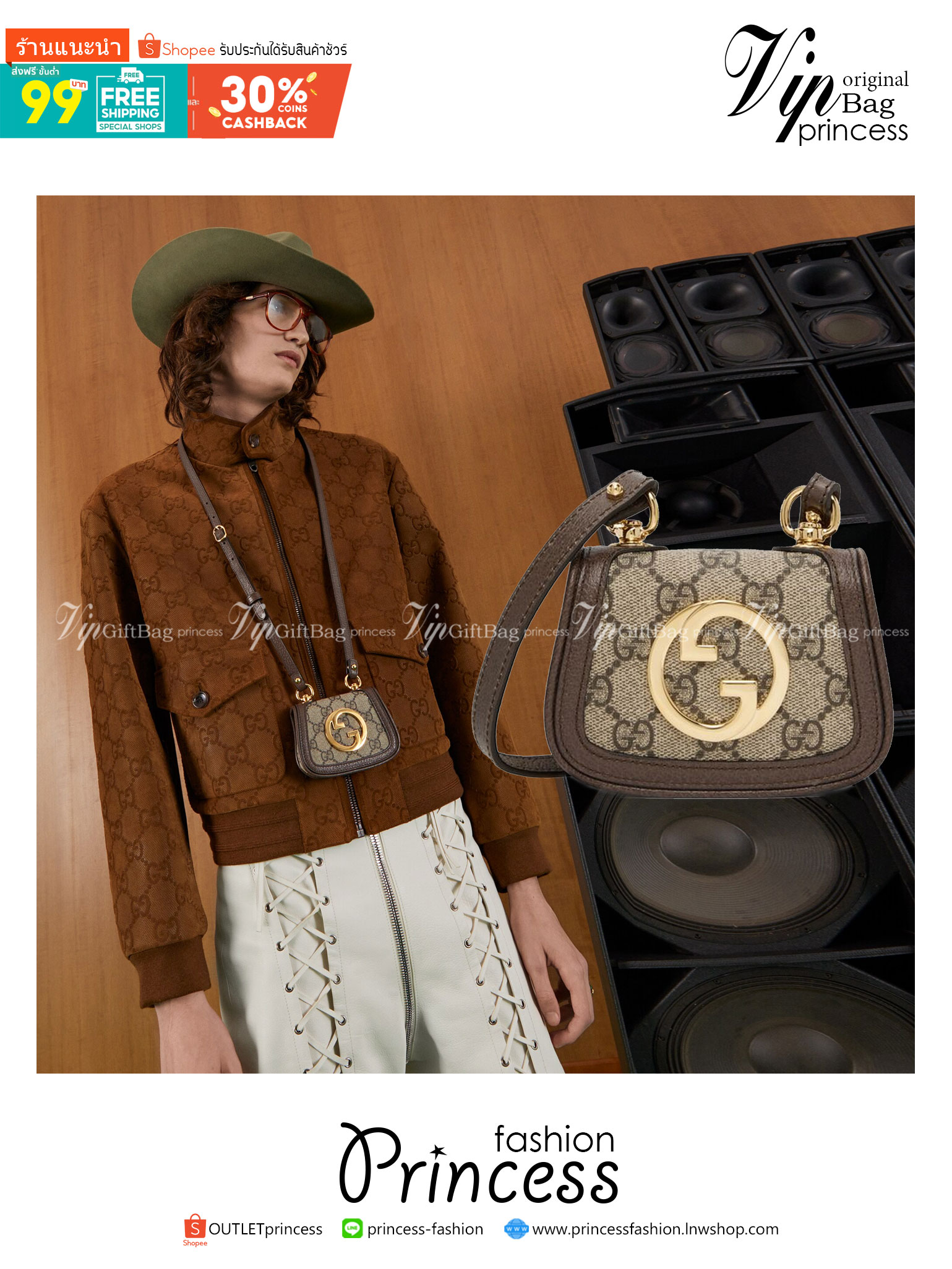 Gucci Blondie card case wallet / Gucci Beige Blondie Wallet Bag พร้อมส่ง กระเป๋าสะพายใบเล็กจิ๋ว มินิน่ารักน่าใช้ สะพายเป็นพร๊อพแบบชิคๆ ในวันสบายๆ ก็เลิศก็ปังแน่นอน!!