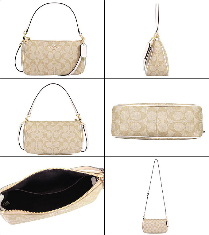 COACH F58321 TOP HANDLE POUCH อีกรุ่นฆ่าไม่ตาย!! 😎 ขายดีขายหมด ขายรวยขายปังๆ!! กระเป๋าพอชจากโค้ช ทรงใช้งานง่าย สะดวก กะทัดรัด วัสดุหนังแคนวาสเคลือบคุณภาพดี มาพร้อมสายคล้องในตัว และสายสะพาย crossbody ปรับเปลี่ยนได้ตามสไตล์ อีกหนึ่งไอเท็มที่สาวๆต้อง