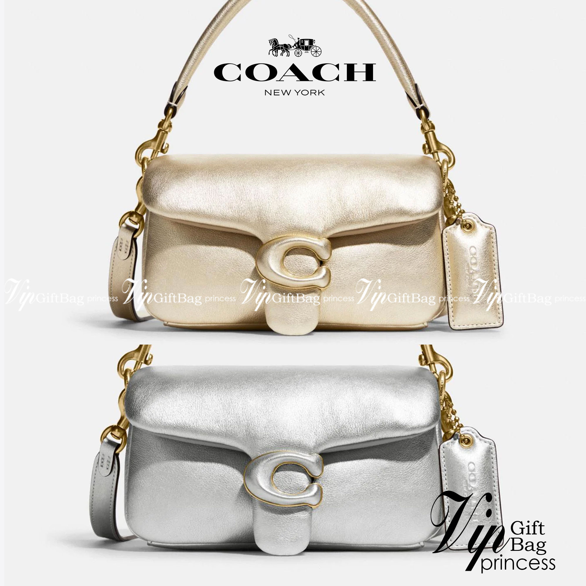 น้องสวยมากก สินค้าจริงสวยกว่าในรูป ไม่จกตาค่ะ! COACH PILLOW TABBY SHOULDER BAG 18 ((C3880)) 📣 พร้อมส่งที่ไทย คุณภาพเกินราคา! กระเป๋าหิ้ว//สะพายแบบครอสบอดี้ร์ 🔺หนัง nappa อย่างดี หนานิ่ม นุ่มมากๆ หลงรักน้องแน่นอน