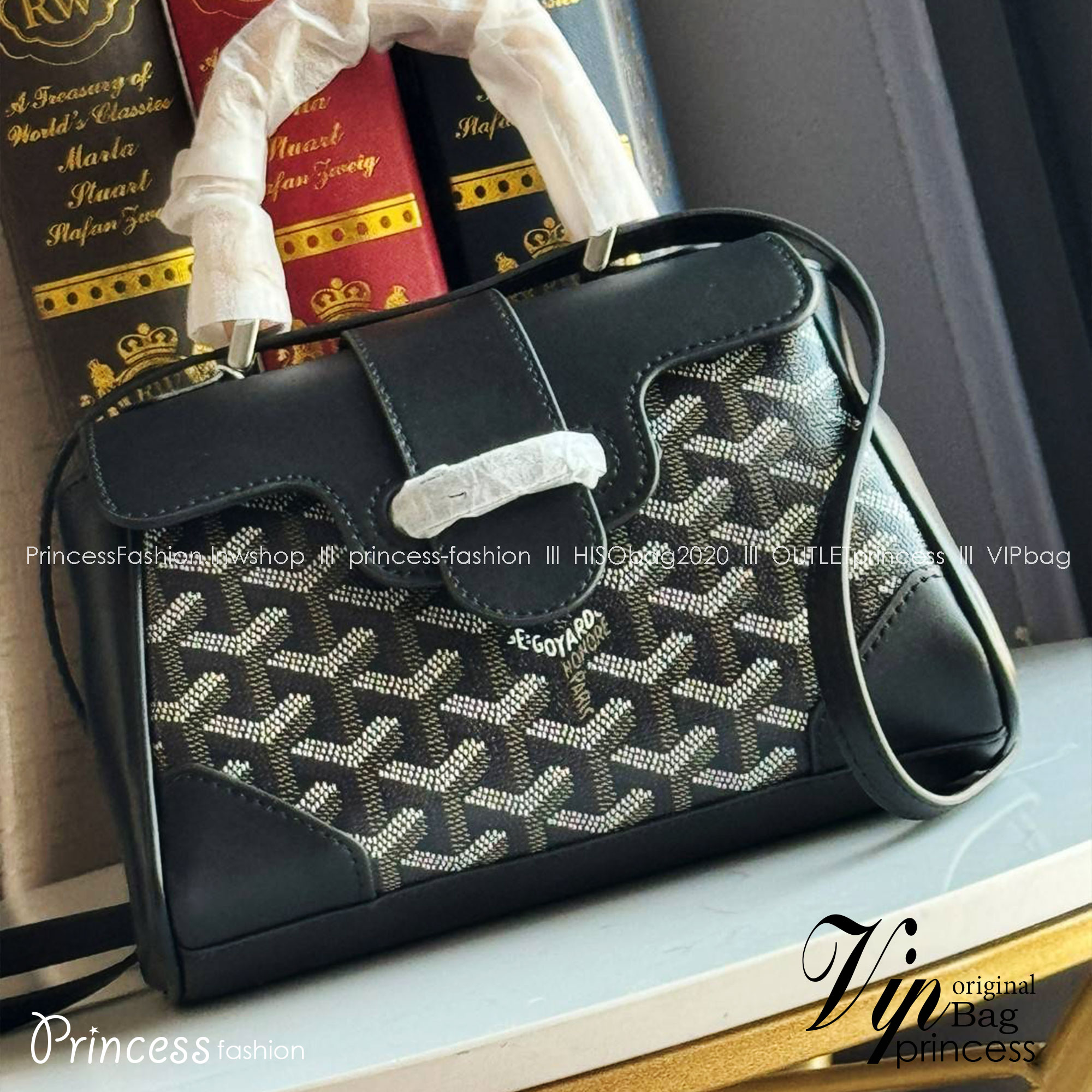 พร้อมส่ง 6 สี Goyard Saigon Souple Mini Bag / Saïgon Bag กระเป๋าถือ/สะพาย เกรดออริ สลับแท้ 1:1 ใช้ต่างประเทศได้