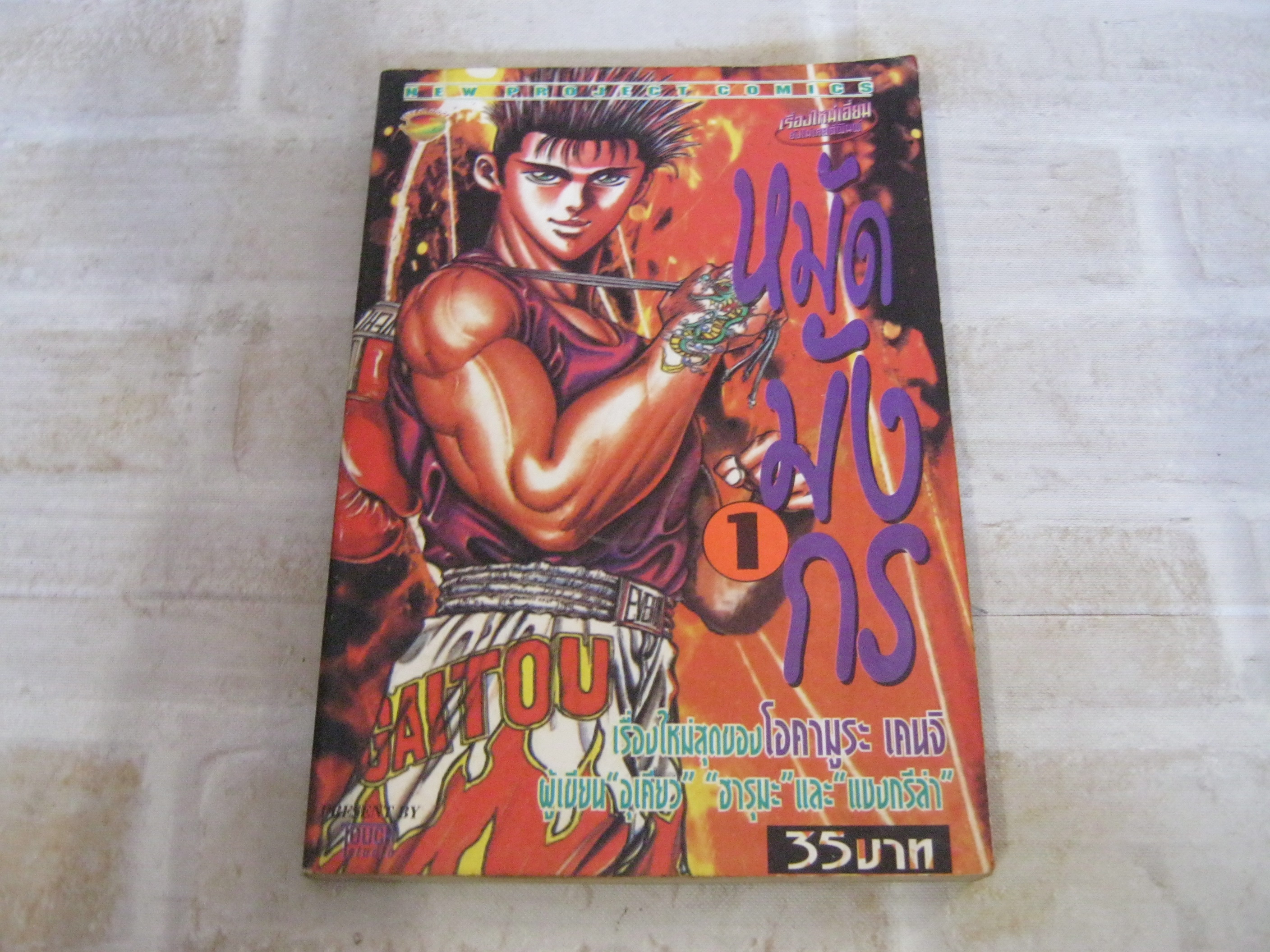 หมัดมังกร เล่ม 1 โอคามูระ เคนจิ เขียน