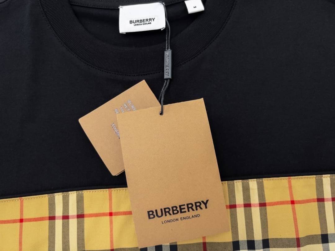 Burberry T-Shirt / BB T-Shirts เสื้อยืดแบรนด์เนม เสื้อแบรนด์หรู เกรดออริจินอล สลับแท้ ภาพถ่ายจากงานจริง ใช้งานต่างประเทศได้