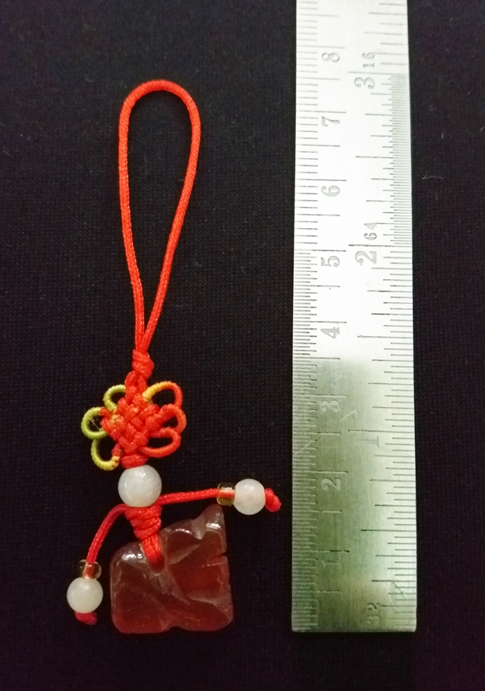 จี้ปี่เซี้ยะหินหยก(หม่าเล่า)แบบเล็ก ช่วยต้านคราเคราะห์ แก้ชงปีกุน ปี2562 พร้อมใบคาถาค่ะ