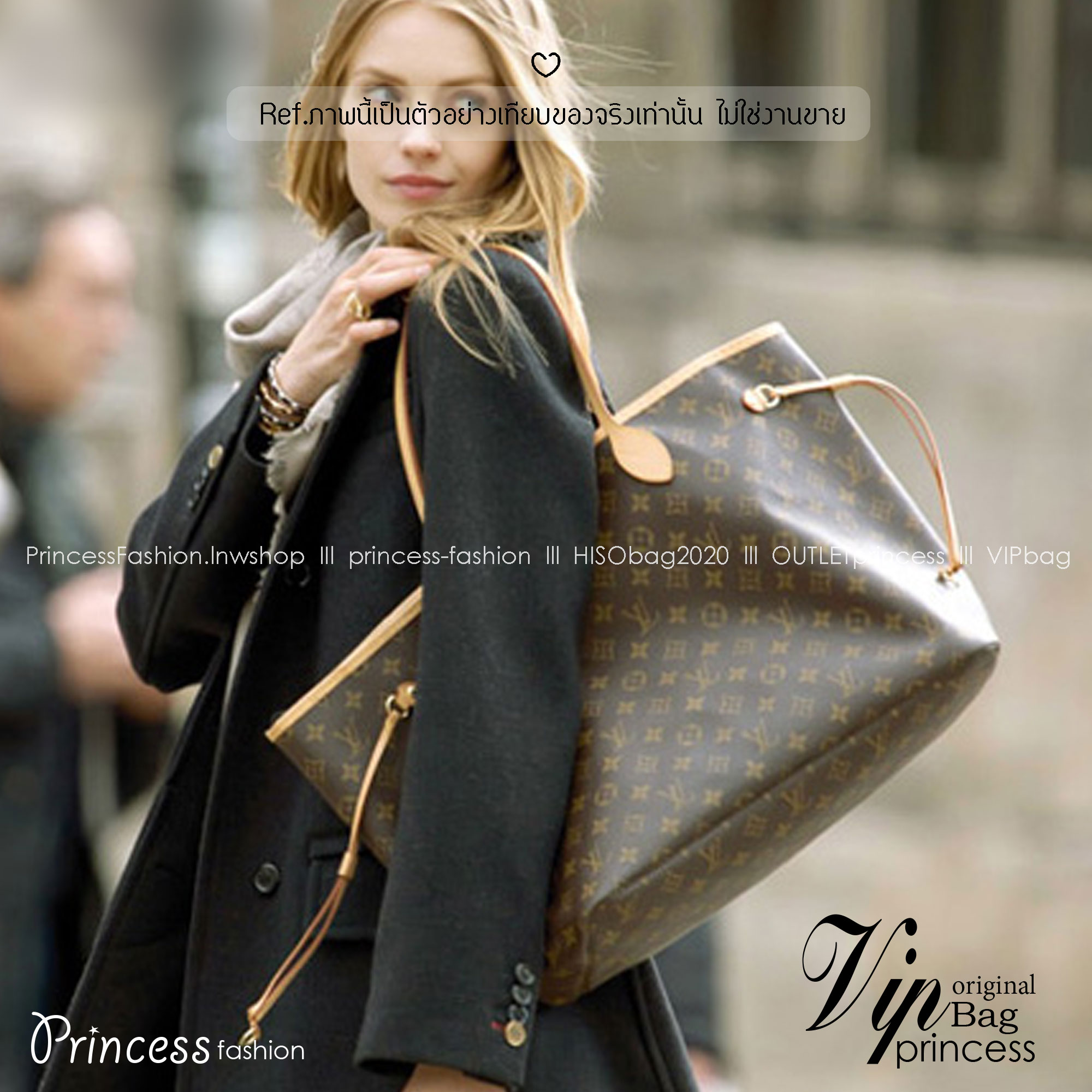 พร้อมส่ง 4 สี | LV Neverfull GM bag กระเป๋าสะพายทรโท้ทใบใหญ่ จุได้แบบไม่จำกัด ไซส์หายากไซส์ตามหา ใหญ่จริงแบบจุใจ มาพร้อมใบลูก สะพายไปเที่ยวต่างจังหวัดคือดีงามมากจ้า