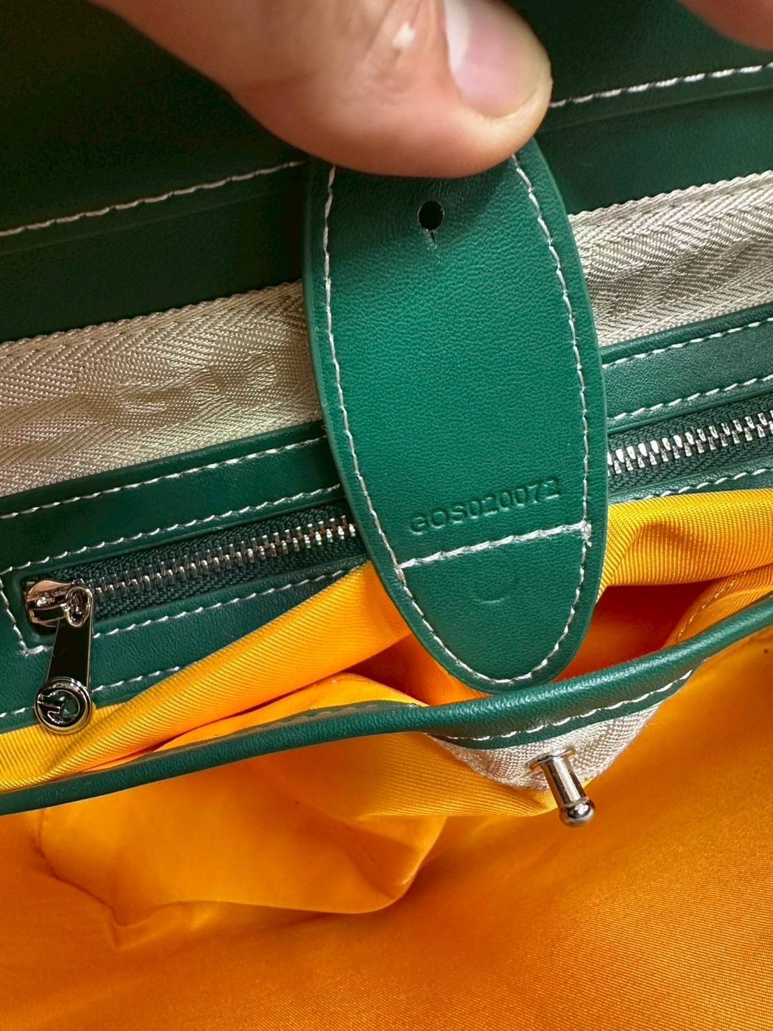 7 สี ORI หนังแท้ | GOYARD Goyardine Sac Marie Galante 35cm / Goyard Tote Bag กระเป๋าสะพายทรงโท้ท พร้อมหูจับใช้งานง่าย ภายในโล่งกว้าง หรูหราลงตัว