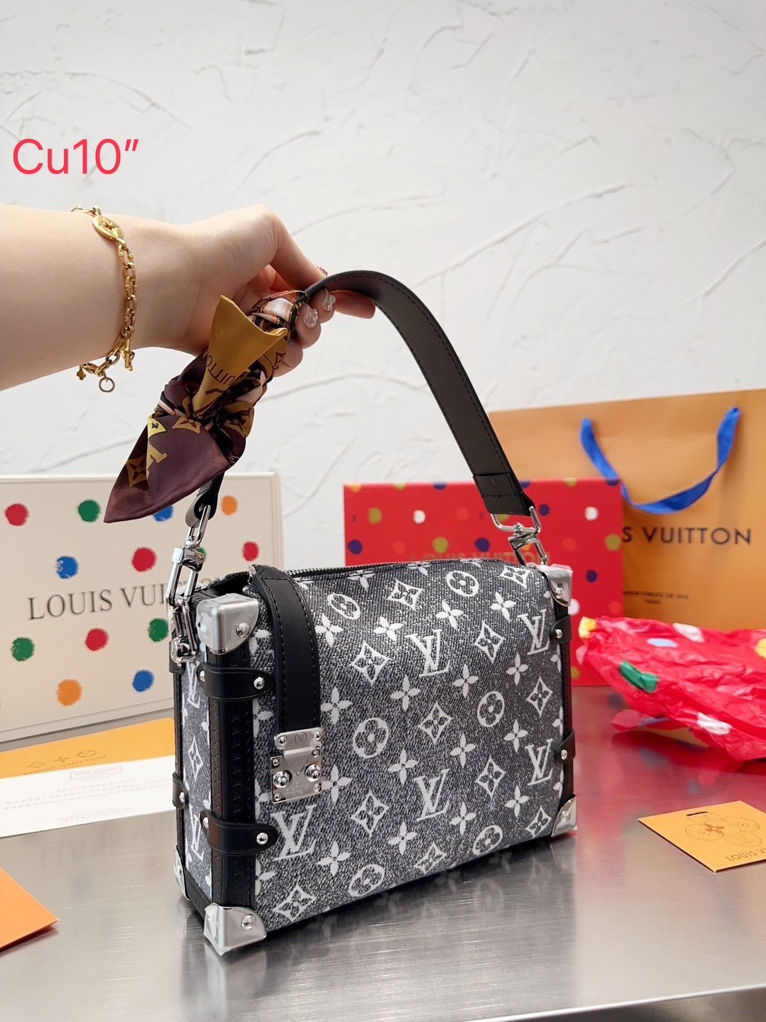 พร้อมส่ง 4 แบบ💖💖 LV SIDE TRUNK MONOGRAM BAG สุดยอดกระเป๋าไอคอนนิค ทรงสวย ใหม่ล่าสุด สวยมีเสน่ห์ รูปทรงกล่อง โดดเด่นด้วยหมุดเข้ามุม