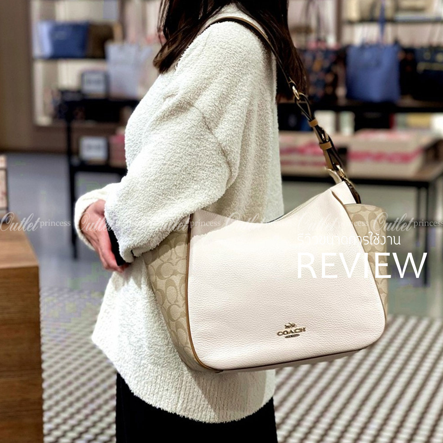 สินค้าออกใหม่ พร้อมคอลเลคชั่นสีใหม่ล่าสุดค่ะ! COACH RORI SHOULDER BAG ((C2855)) พร้อมส่งที่ไทย สวยก่อนใครแน่นอนค่ะ! กระเป๋าสะพายไหล่ หนังแท้ชั้นดีที่สุด หนังนิ่ม ทรงสวย หลงรักแน่นอนค่ะ
