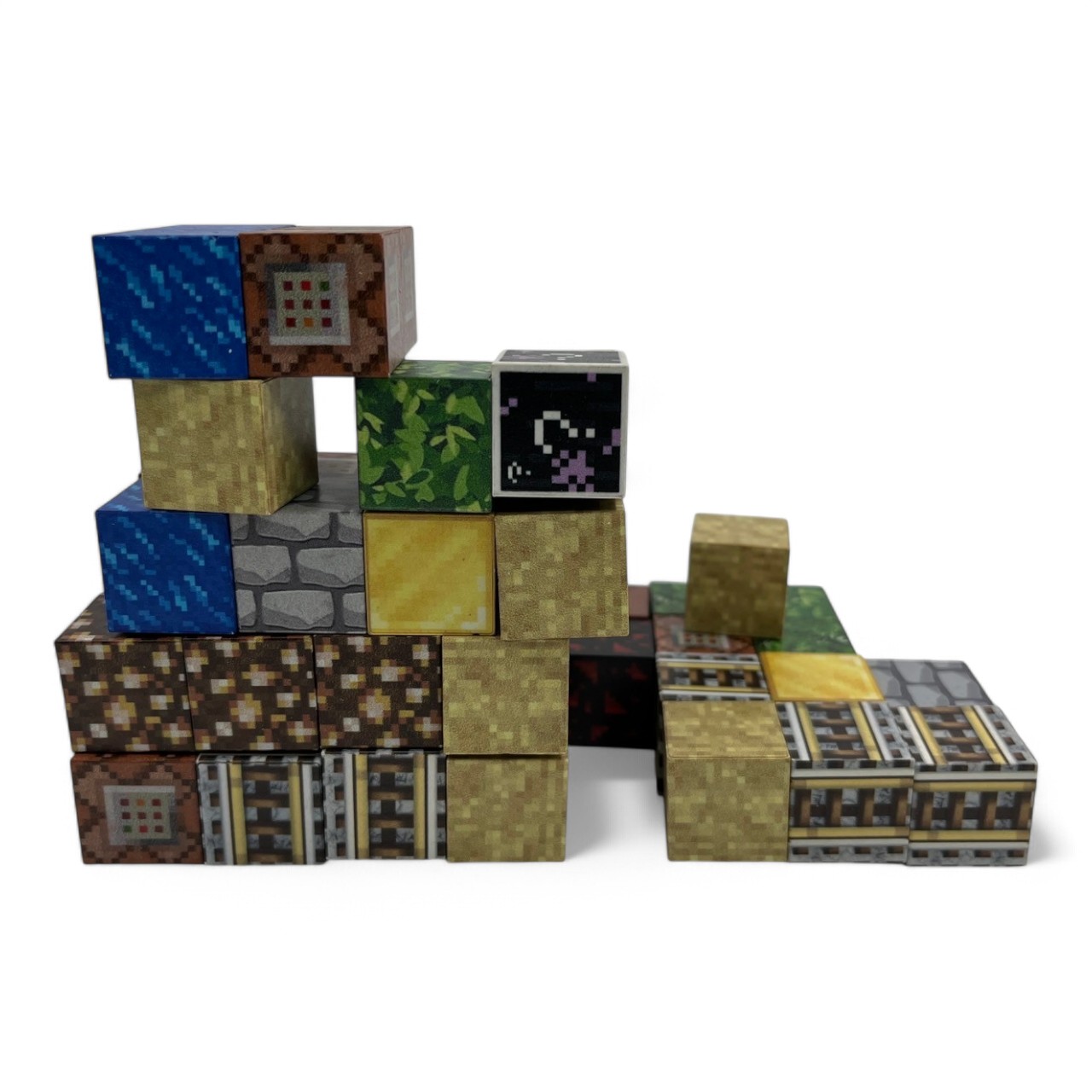 บล็อคตัวต่อแม่เหล็กไมน์คราฟต์ Mine craft แบบสุ่ม