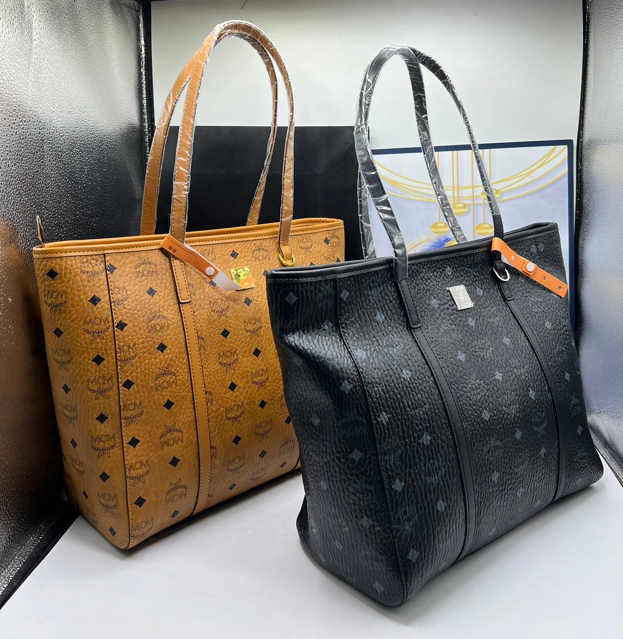 M.C.M MEDIUM TONI SHOPPER กระเป๋าทรงโท้ทใบใหญ่จุใจ เกรดท็อปออริ 1:1 สลับแท้ ใช้งานต่างประเทศได้ ภาพถ่ายจากงานขายจริง