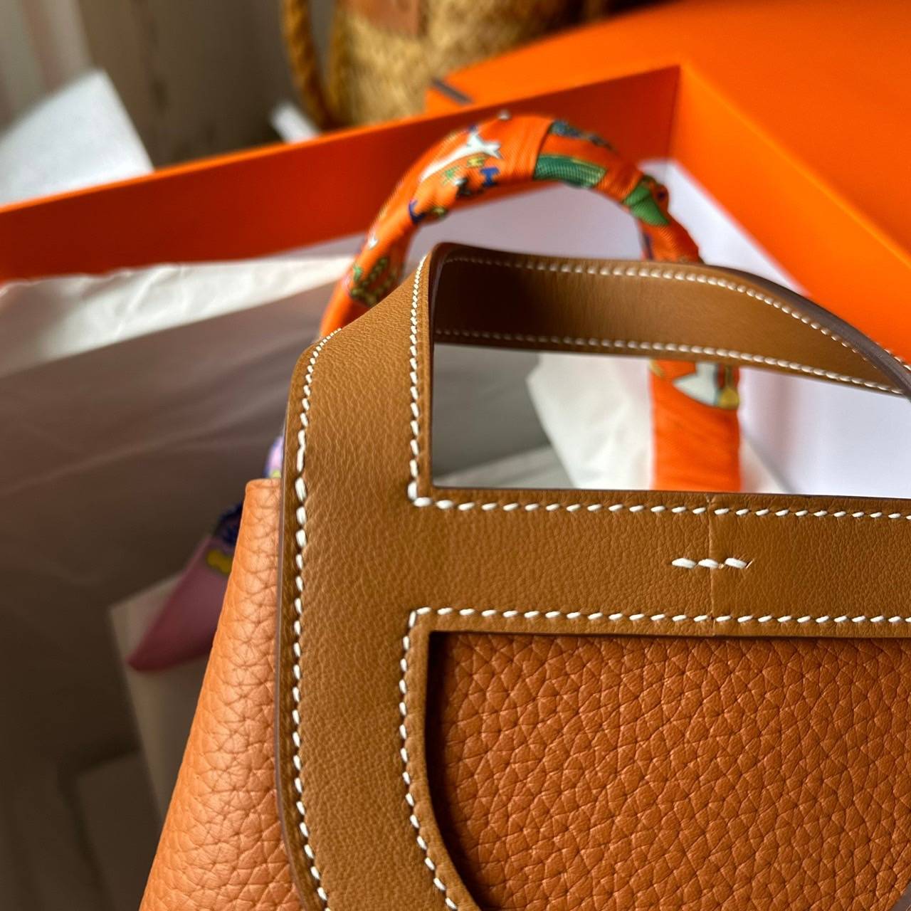 TOP VIP | HERMES IN THE LOOP IN TOGO LEATHER in full handmade special order กระเป๋าแอเมสเกรดเทียบแท้ หนังแท้ เกรดดารา ทำมือปราณีต เกรดงานดีสุด