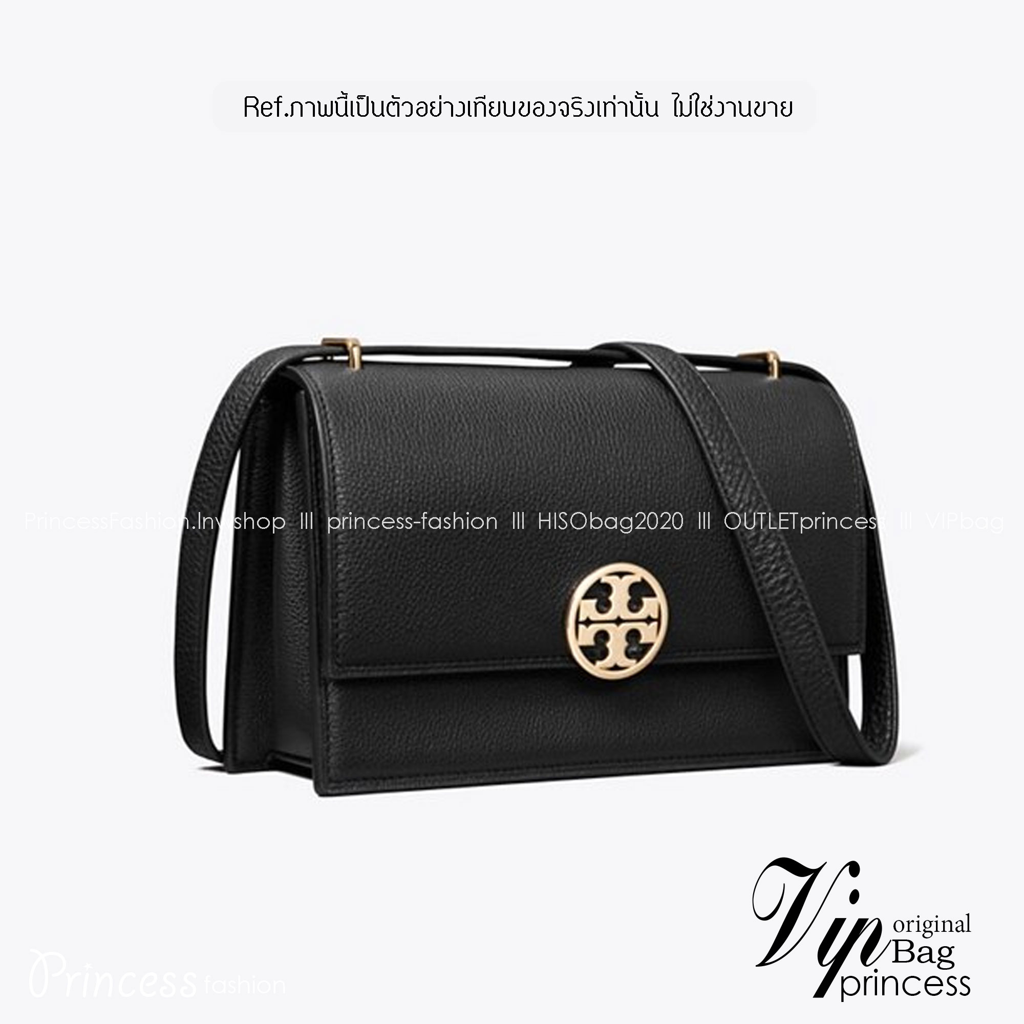 TORY BURCH MILLER LEATHER SHOULDER BAG กระเป๋าสะพายสวยหรู ผู้ดีทุกสี สายถอดได้ ถือเป็นคลัชได้ เกรดออริ สลับแท้ 1:1 ใช้งานต่างประเทศได้
