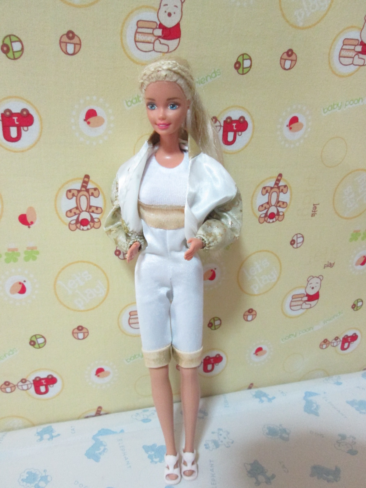 Barbie_Hollywood Hair Barbie ตุ๊กตาบาร์บี้แท้มือสองสภาพดี