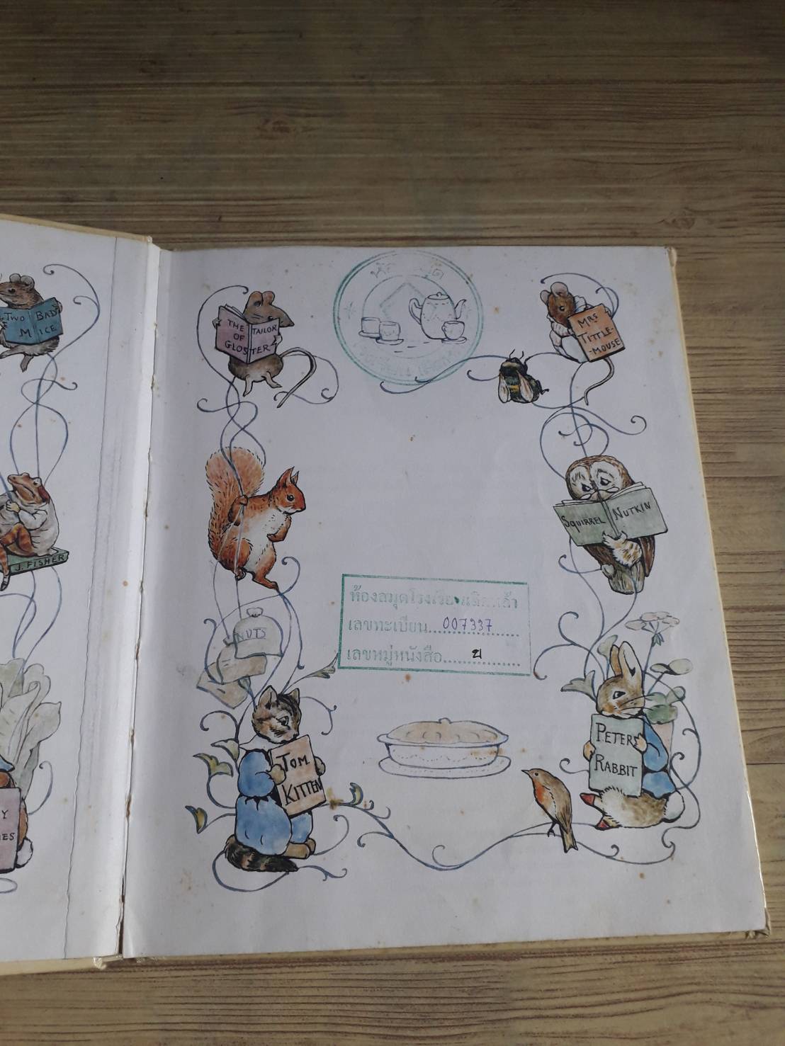 กระต่ายน้อยปีเตอร์ บีทริกซ์ พ็อตเตอร์ เรื่องและภาพ สุภาวดี โกมารทัต แปล