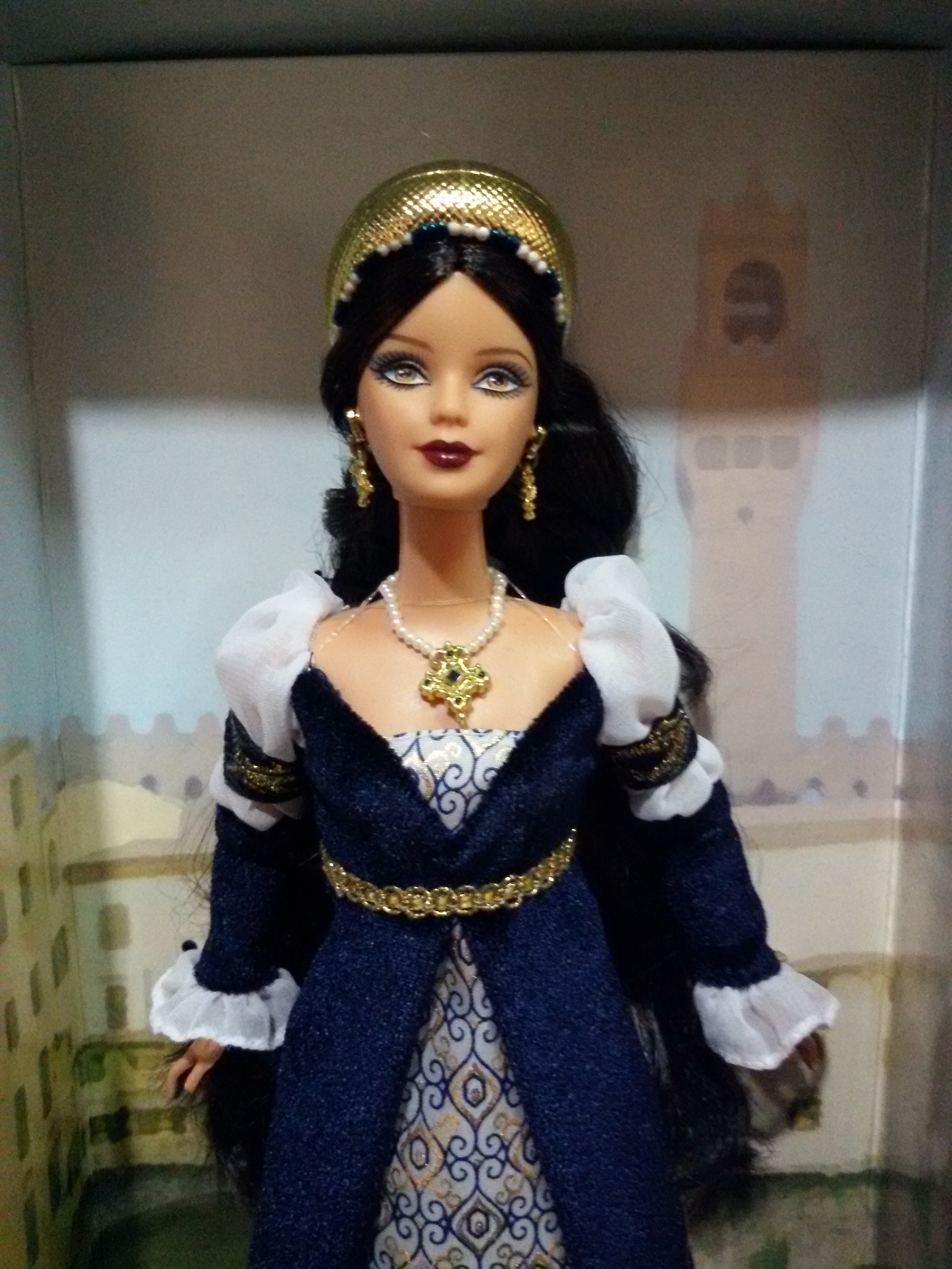 Dolls of the World: Princess of the Renaissance Barbie ตุ๊กตาบาร์บี้แท้มือหนึ่งค่ะ