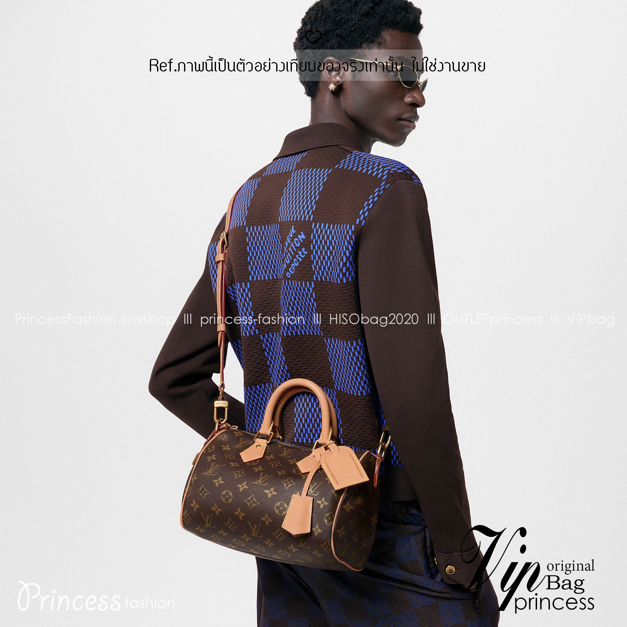 RUNWAY LV Speedy P9 Bandoulière 25 Soft Leather กระเป๋าสะพายสปีดี้รุ่นใหม่หรูหรา เกรดท็อปวีไอพี เกรดดีสุด 1:1 หนังแท้สวยงาม เก็บทุกรายละเอียด ใช้สลับแท้ ผ่านทุก ตม. ใช้งานต่างประเทศได้