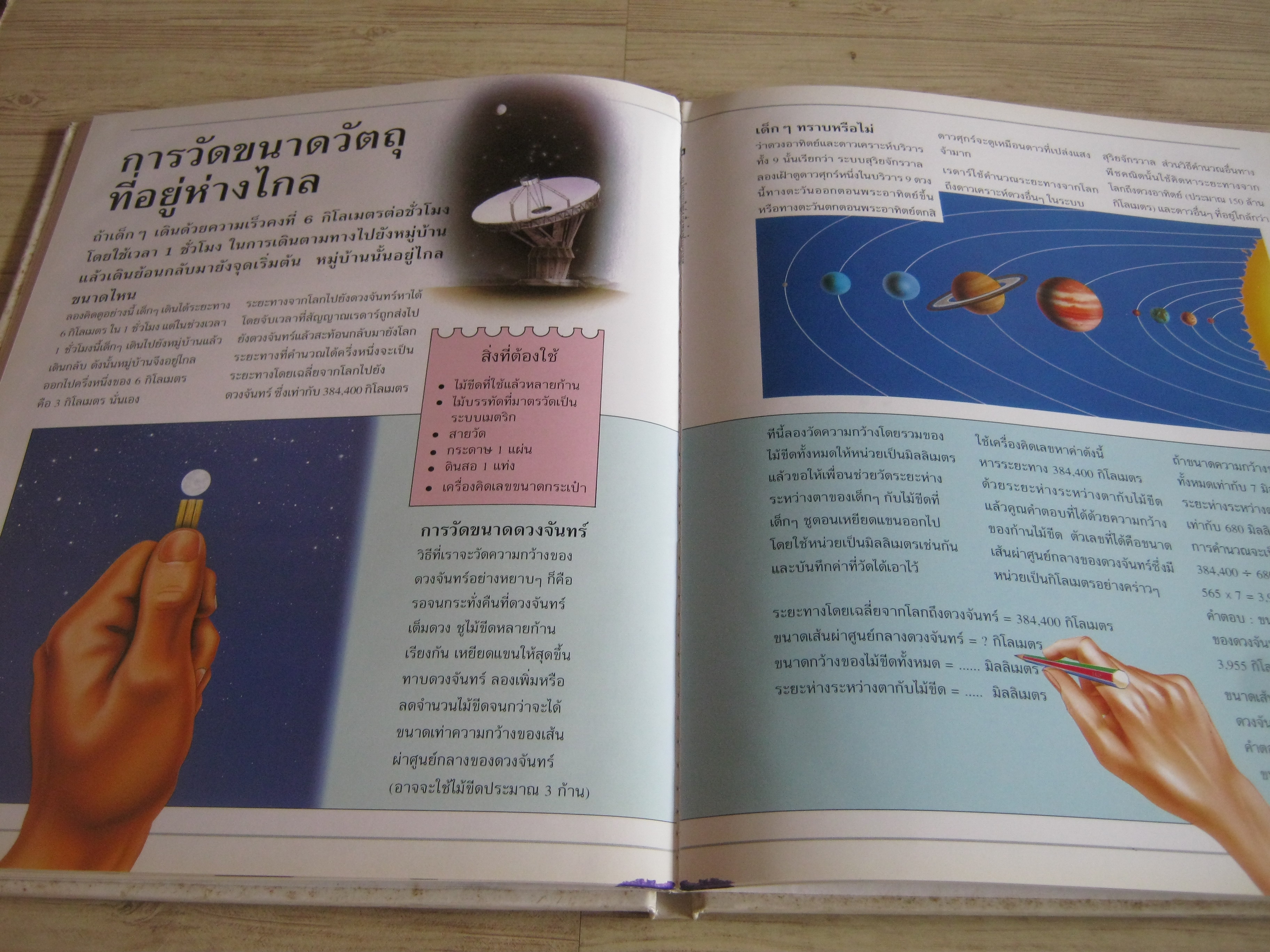 โครงงานวิทยาศาสตร์ ท้องฟ้าและอากาศ อลัน วอร์ด เขียน