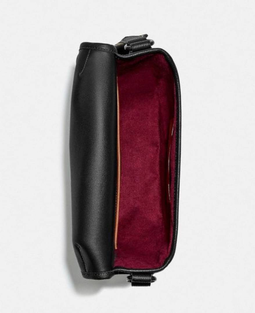 OUTLET 】COACH HITCH CROSSBODY WITH HORSE AND CARRIAGE PRINT พร้อมส่งที่ไทย