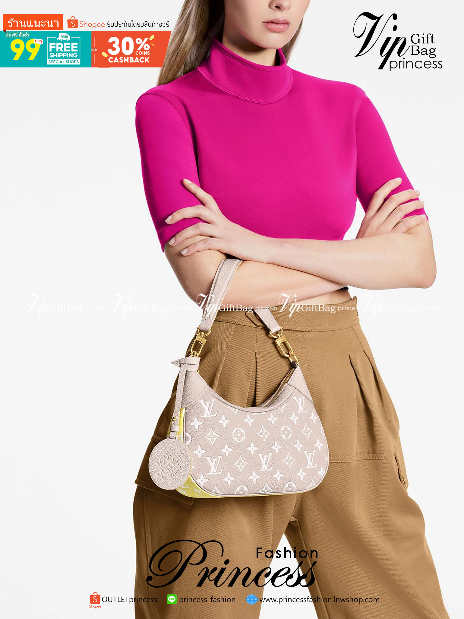 LV Replica Bagatelle BB Leather Hobo Bag / LV Bagatelle BB bag กระเป๋าสะพายสุดหรู มาใหม่ชนช้อปค่า ใบเล็กซิปบน หนังลายโมโนแกรม งานสวยเป๊ะที่สุดเป๊ะทุกมุม ปั้มทุกจุด ใช้ได้ Everyday Look เลยค่า ดีไซน์ทรงคลาสสิค มาพร้อมสายสะพายยาวงานจริงสวยทุกมุมเป๊ะปังมากค่
