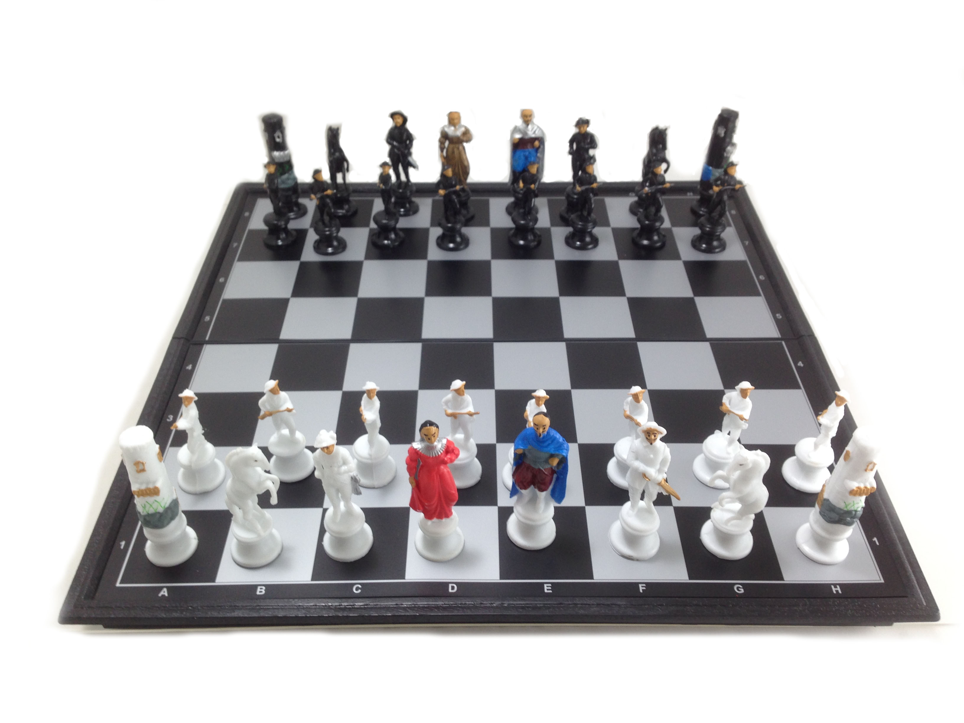 หมากรุกฝรั่งแม่เหล็กตัวเดินคาแล็กเตอร์ยุคกลาง(CH350589)