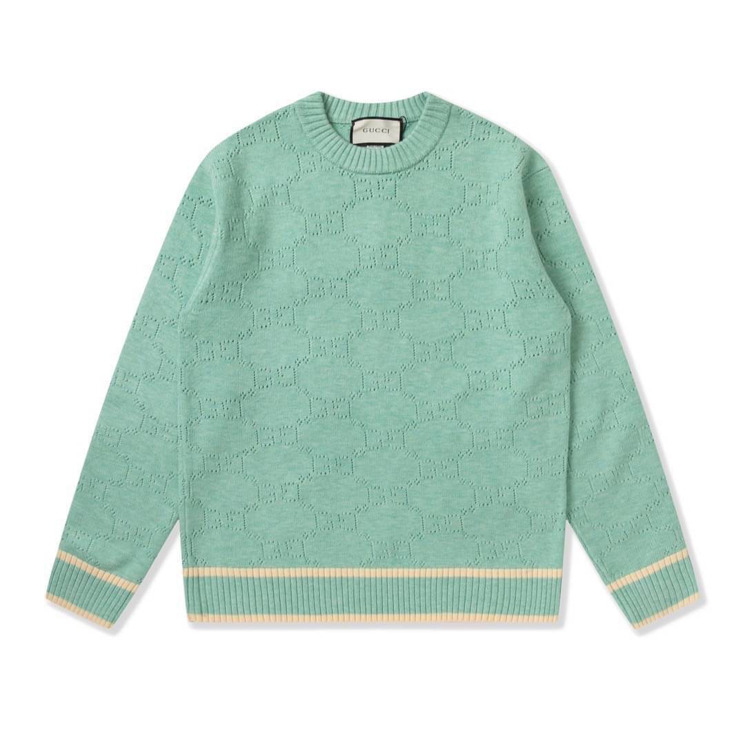 GUCCI Sweater / GUCCI Pullover aus Wolle mit GG งานเกรดออริจินอล มีป้ายแท็กที่คอเสื้อทุกตัว ใส่ได้ทั้งผู้หญิงผู้ชาย พร้อมส่งที่ไทย ภาพสินค้าถ่ายจากงานขายจริง ใช้งานต่างประเทศได้