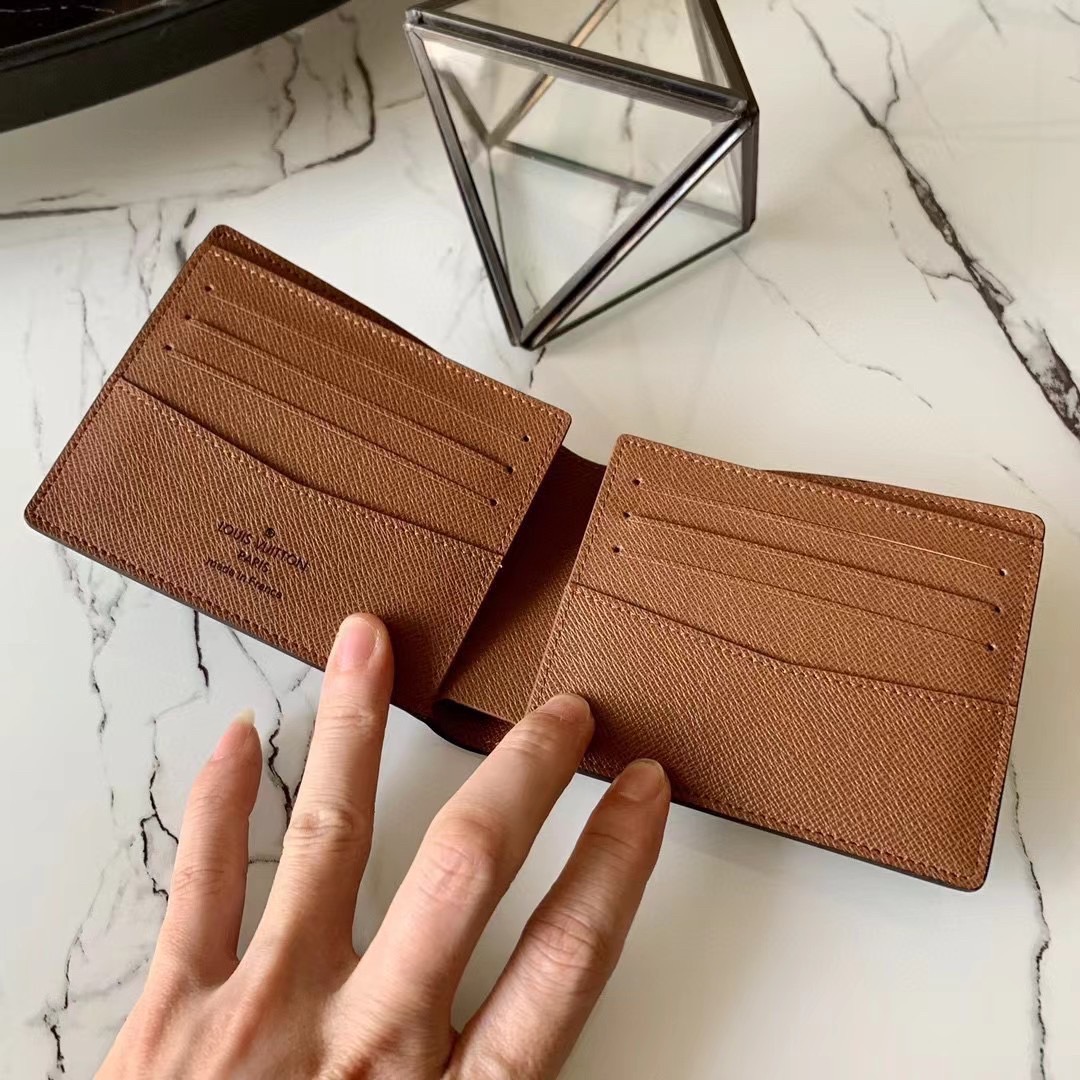 พร้อมส่ง 10 แบบ LV WALLET MEN COMPACT / LV MULTIPLE WALLET / SLENDER WALLET / AMERIGO WALLET กระเป๋าสตางค์หนังแท้ เกรดท็อปออริ เกรดดีสุด 1:1 ใช้งานต่างประเทศได้