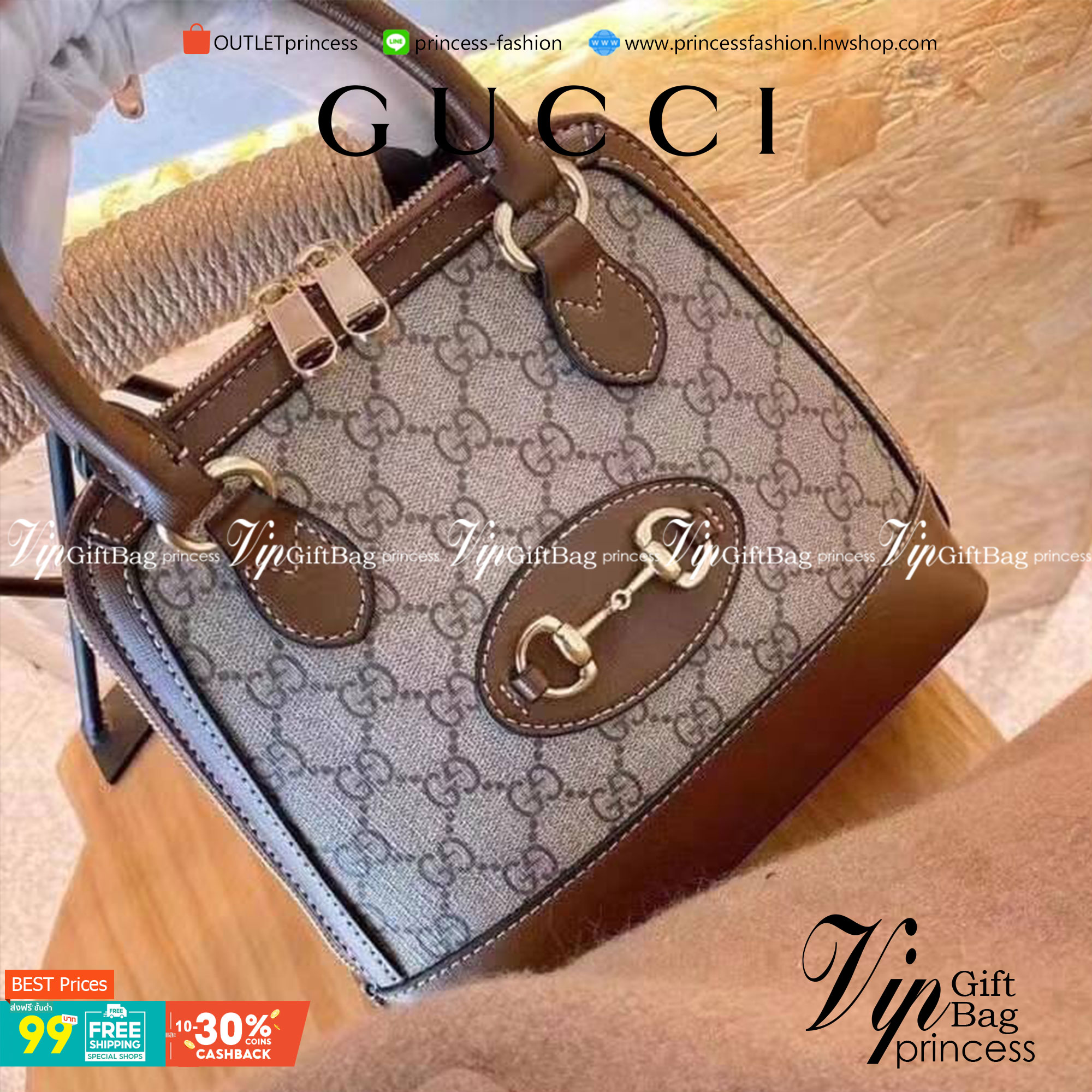 VIP 】GG pattern crossbody bag พร้อมส่งที่ไทย ราคาสุดคุ้ม