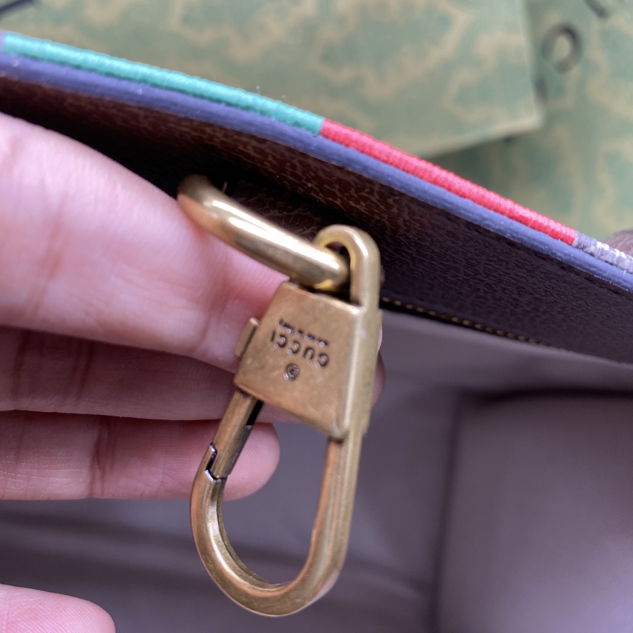 หนังแท้ Gucci Tiger GG small tote bag พร้อมส่งที่ไทย