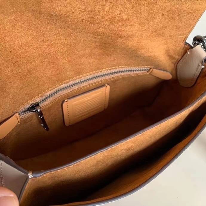 COACH 0745 Printed coated canvas and glovetanned leather