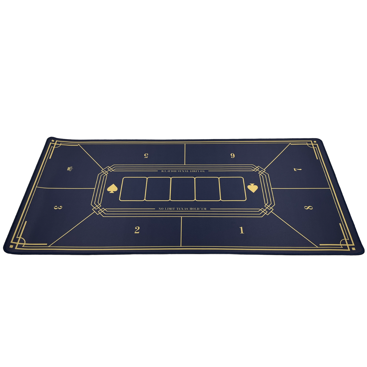 ชุดโป๊กเกอร์ชิพ 200 เหรียญพร้อมผ้าปูสีน้ำเงิน 8 คนเล่น 40x80cm. และกระเป๋า