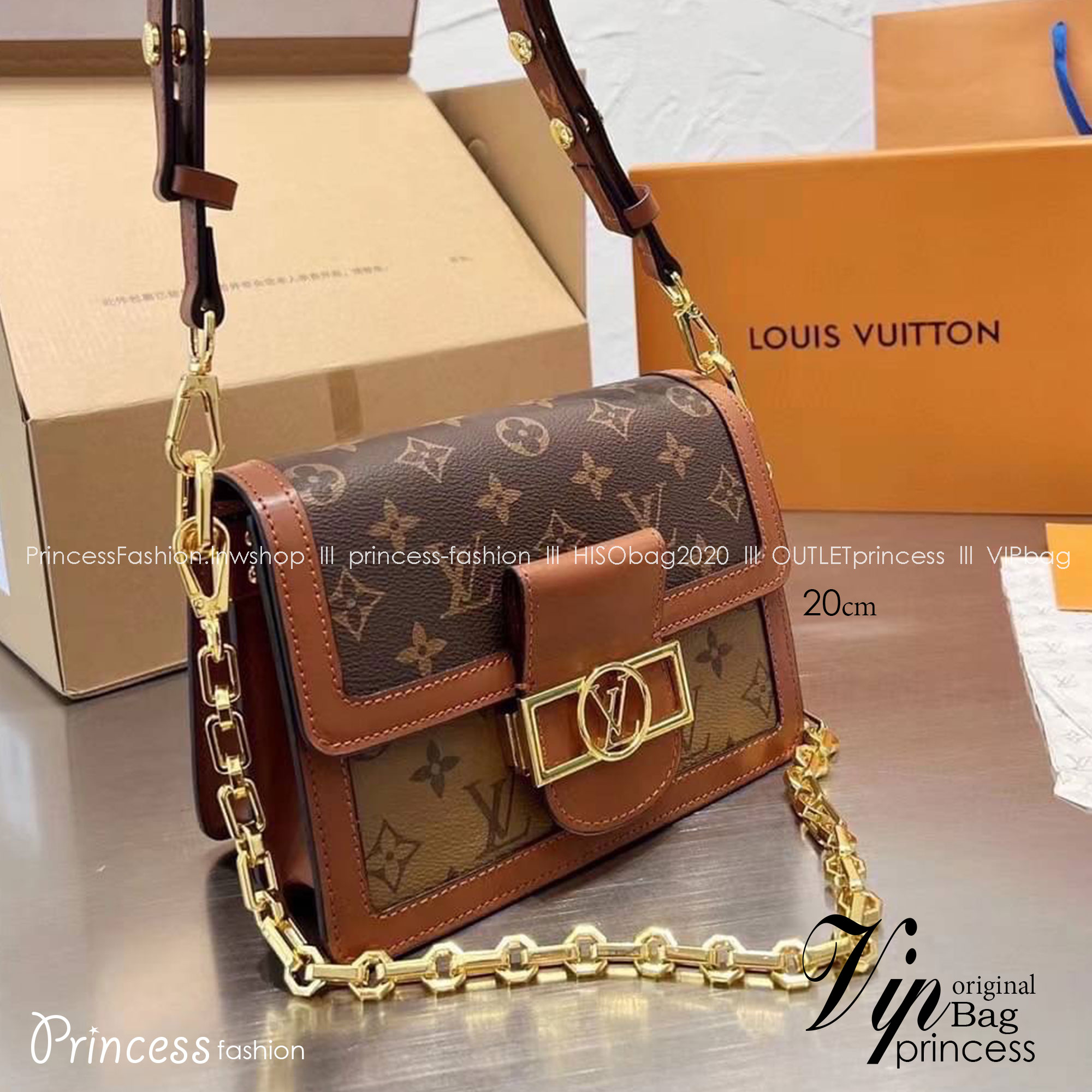 LOUIS VUITTON DAUPHINE Bag พร้อมส่ง กระเป๋าสะพายคงความคลาสสิคและสวยหรู ภายในแบ่งสัดส่วนใช้งานง่าย **ล็อทราคาพิเศษสุดคุ้ม งานสวยเกินราคา ภาพถ่ายจากงานจริง
