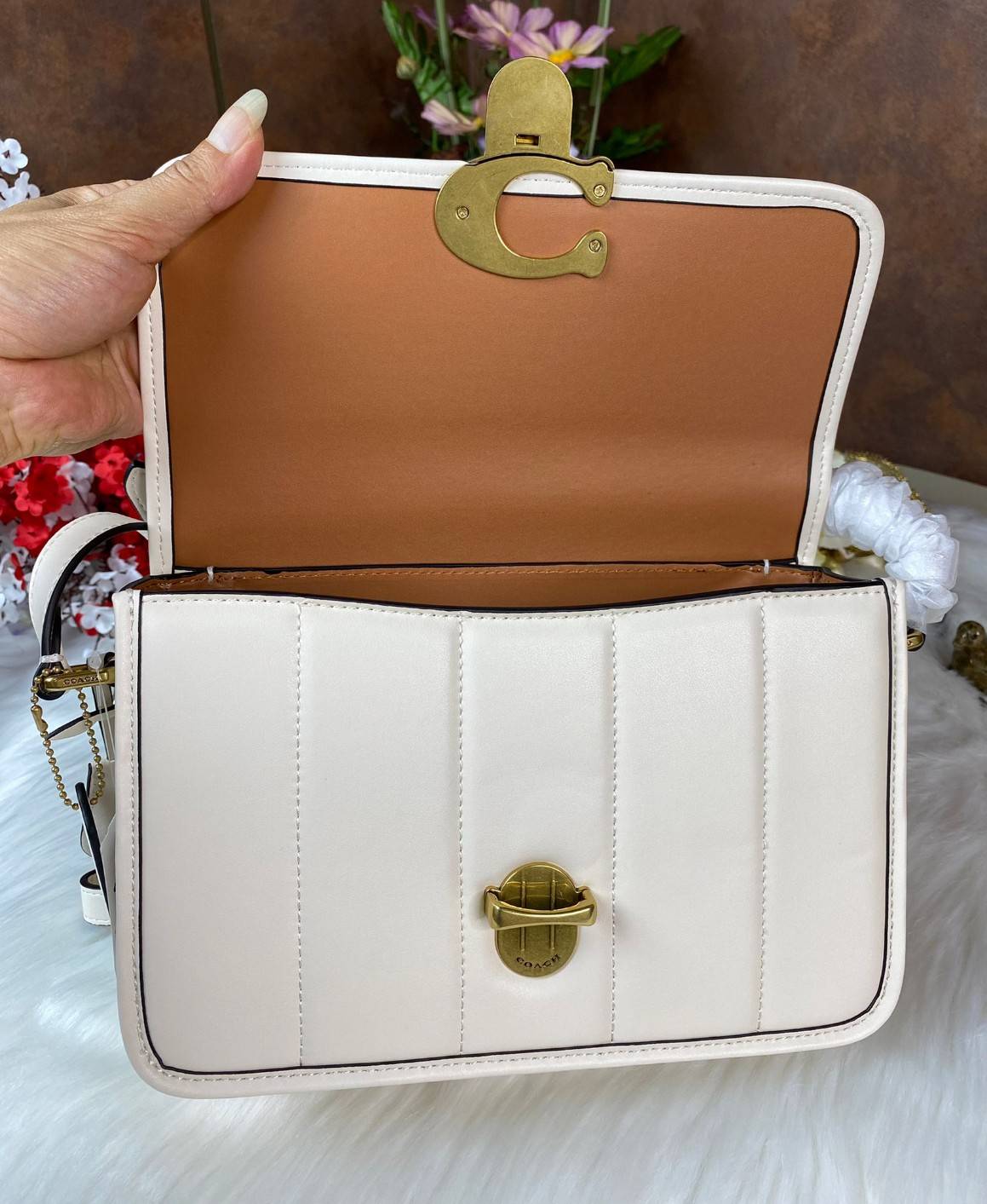 Coach Studio Shoulder Bag With Quilting c7725 พร้อมส่งที่ไทย