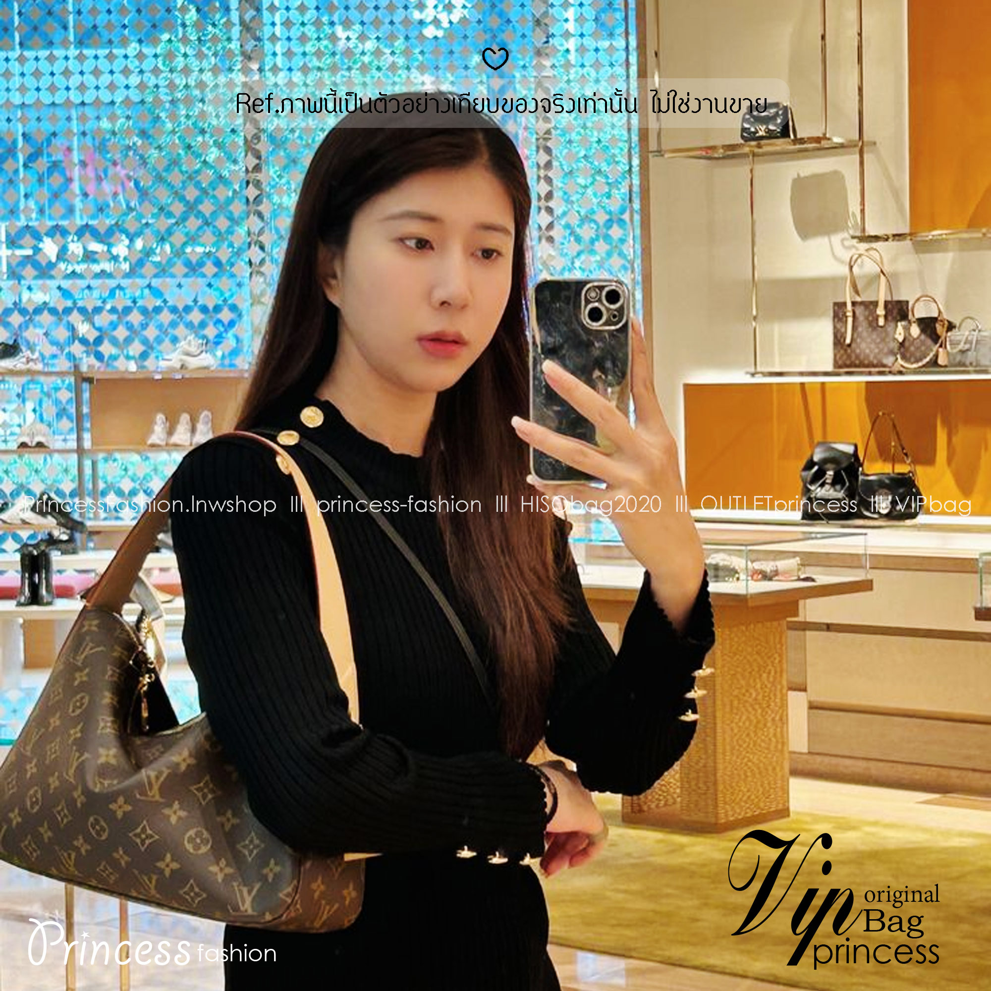 LV Slouchy PM bag กระเป๋าสะพายทรงโฮโบดีไซน์คลาสสิค ใบใหญ่กำลังสวย โดดเด่นด้วยรูปทรงเป็นเอกลักษณ์ ใช้งานได้สะดวกคล่องตัว เหมาะสำหรับพกพาเดินทางและใช้งานได้ทุกวัน ลายโมโนแกรมแคนวาสสุดไอคอนิก เสริมความสง่างามด้วยอะไหล่สีทอง งานจริงสวยมาก แนะนำค่ะ