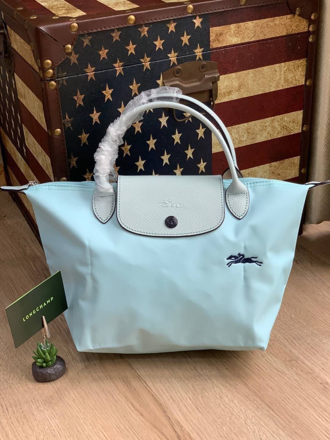 ของแท้ 💯% Longchamp Le Pliage Top Handle S พลาดไม่ได้กับสีใหม่แบบพาสเทล มองแล้วสบายตา