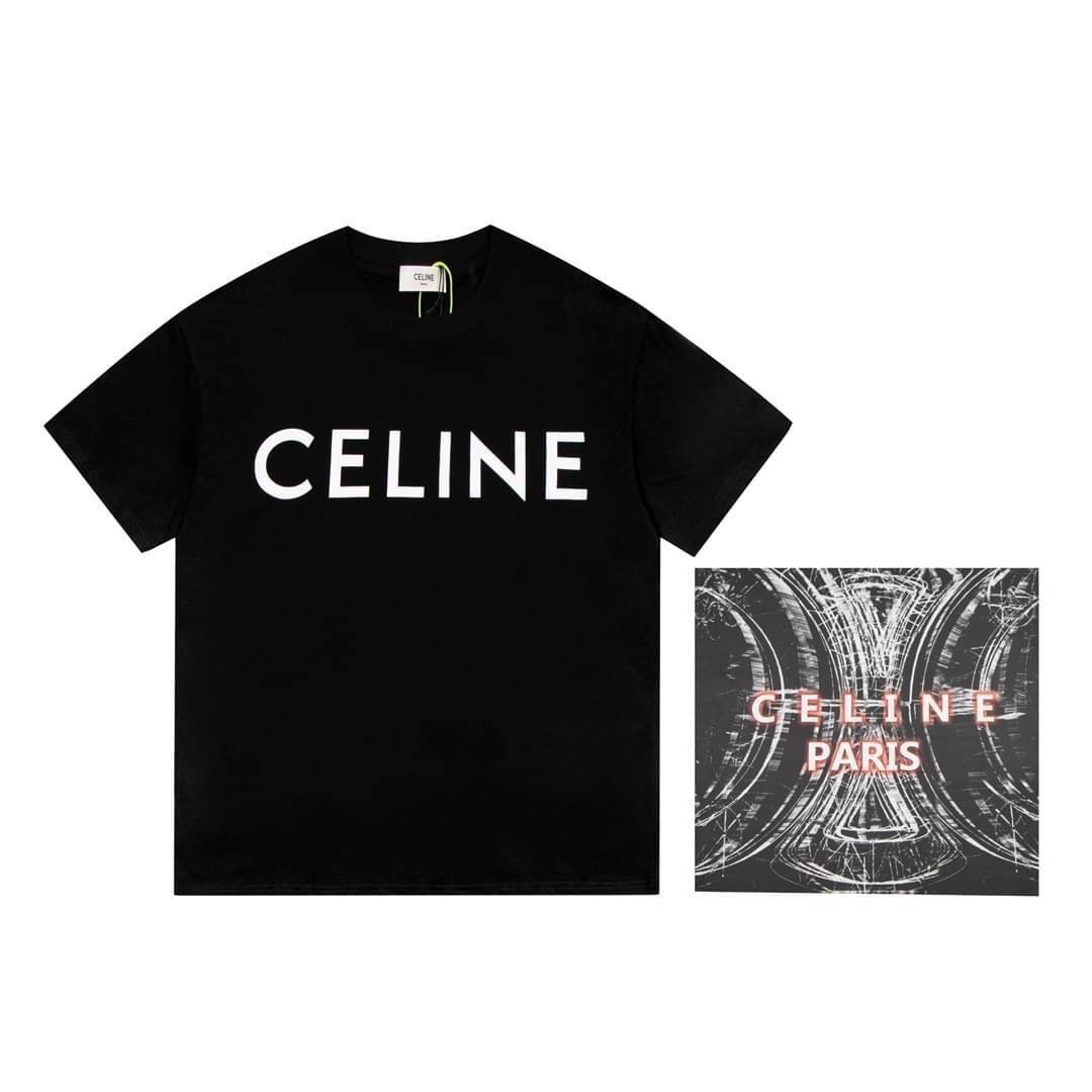 Celine T-Shirt / CL T-Shirts เสื้อยืดแบรนด์เนม เสื้อแบรนด์หรู เกรดออริจินอล สลับแท้ ภาพถ่ายจากงานจริง ใช้งานต่างประเทศได้
