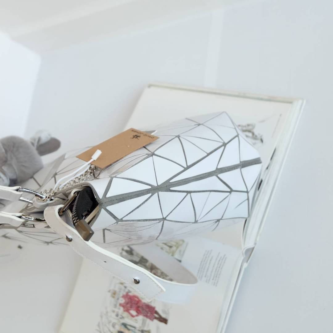 David Jones กระเป๋าสะพายข้างดีไซน์เกร๋มาก สีสวยหรูมาก ขนาดกะลังดีเลย รุ่นขายดี ลาย Limited edition