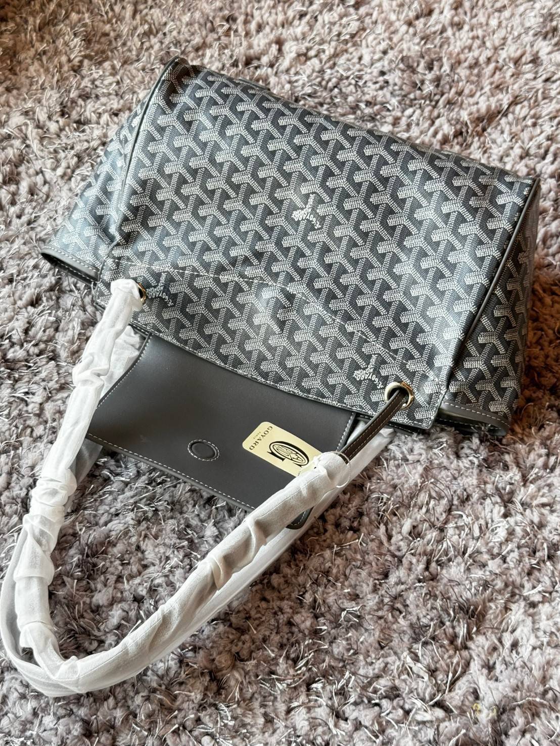 พร้อมส่ง 8 สี GOYARD Rouette Souple Bag 30cm กระเป๋าสะพายแบรนด์หรูสัญชาติฝรั่งเศส 🧡 เกรดออริจินอล 1:1 สลับแท้ ใช้งานต่างประเทศได้