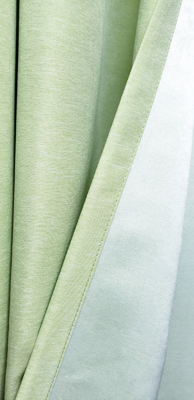 ผ้าม่านก.270*ส.230ซม. กันแสงUV95% ผ้าม่าน รุ่น มินิมอล(minimalist)สีเขียวอ่อน