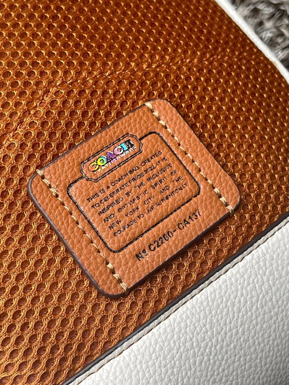 COACH CHARTER BACKPACK WITH PATCHES กระเป๋าเป้สะพายรุ่นนี้เป็นส่วนหนึ่งของ Coach Pride Collection ซึ่งเป็นการเฉลิมฉลองความเสมอภาค ความหลากหลาย และการแสดงออกถึงตัวตนที่แท้จริงภายในชุมชน LGBTQIA+ ในเดือนนี้และทุกเดือน กระเป๋าเป้ใบเล็กใบนี้เป็นรูปทรงย้อนยุคพ