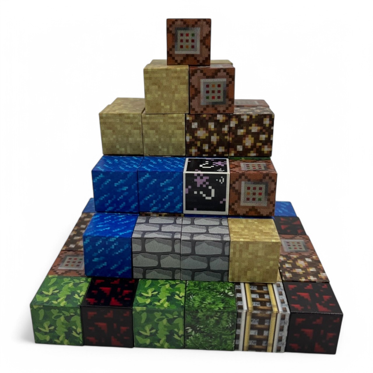 บล็อคตัวต่อแม่เหล็กไมน์คราฟต์ Mine craft แบบสุ่ม