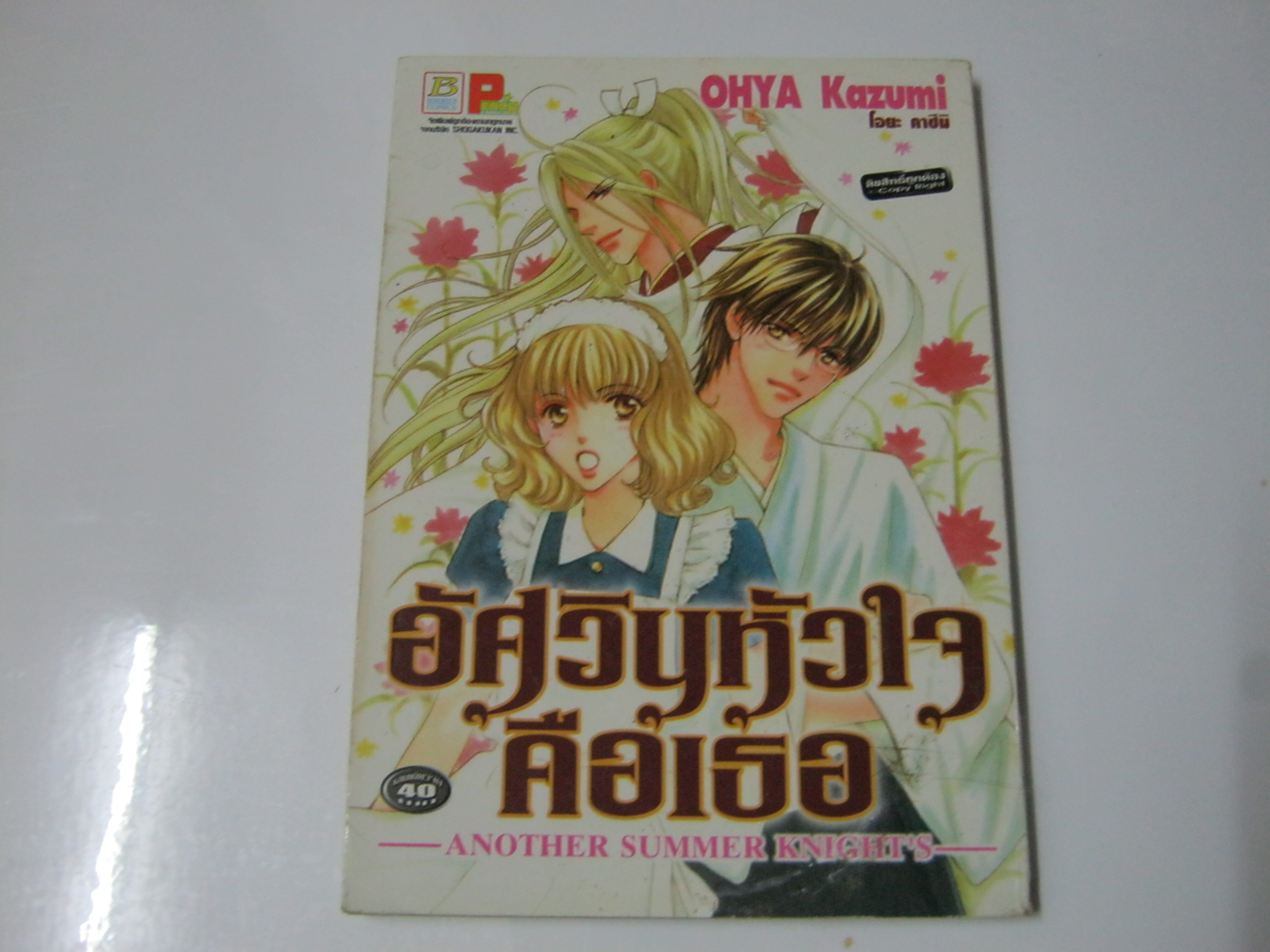 อัศวินหัวใจคือเธอ เล่มเดียวจบ Ohya Kazumi เขียน