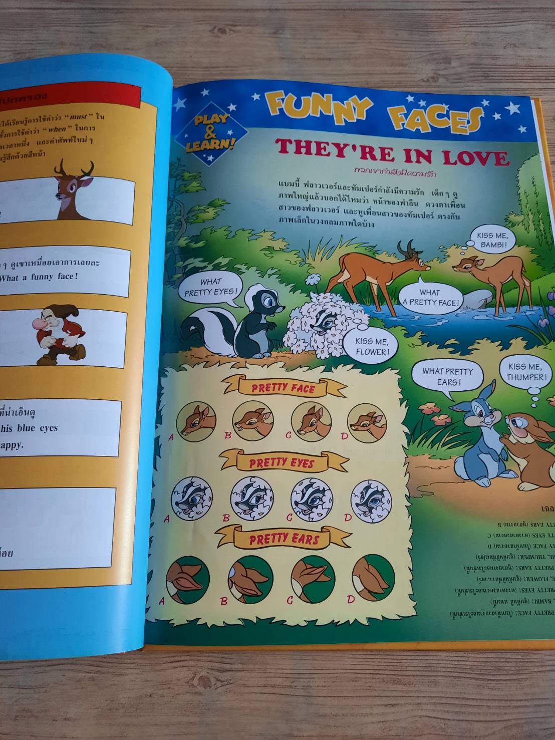 Disney's Magic English เรียนภาษาอังกฤษกับดิสนีย์ - หน้าตาน่าขบขัน ปฐมฤกษ์ เกตุทัตและฆรณี แสงรุจิ แปลและเรียบเรียง