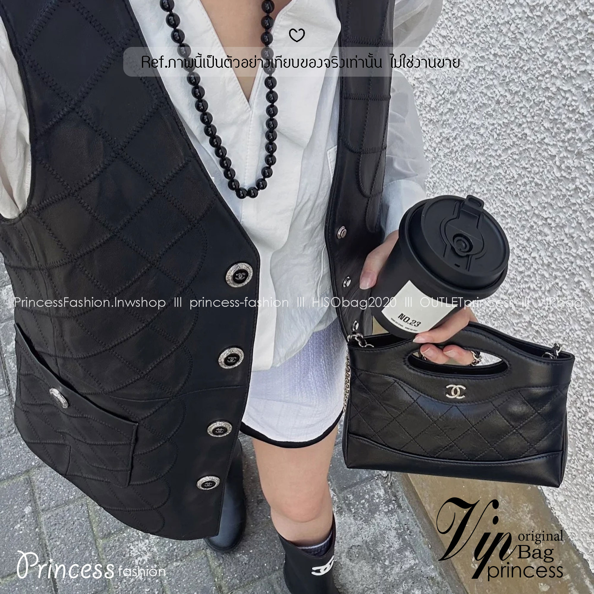 Chanel 31 Mini Shopping Bag กระเป๋าสะพายพร้อมหูจับในตัวทรงสวยมาก ขนาดกำลังดี ปุ๊กปิ๊กน่ารัก ใช้งานสะดวก แมทชุดง่าย ทุกลุค ทุกสไตล์ เป็นไอเท็มสวยรับทรัพย์ก่อนปีใหม่ได้เลย