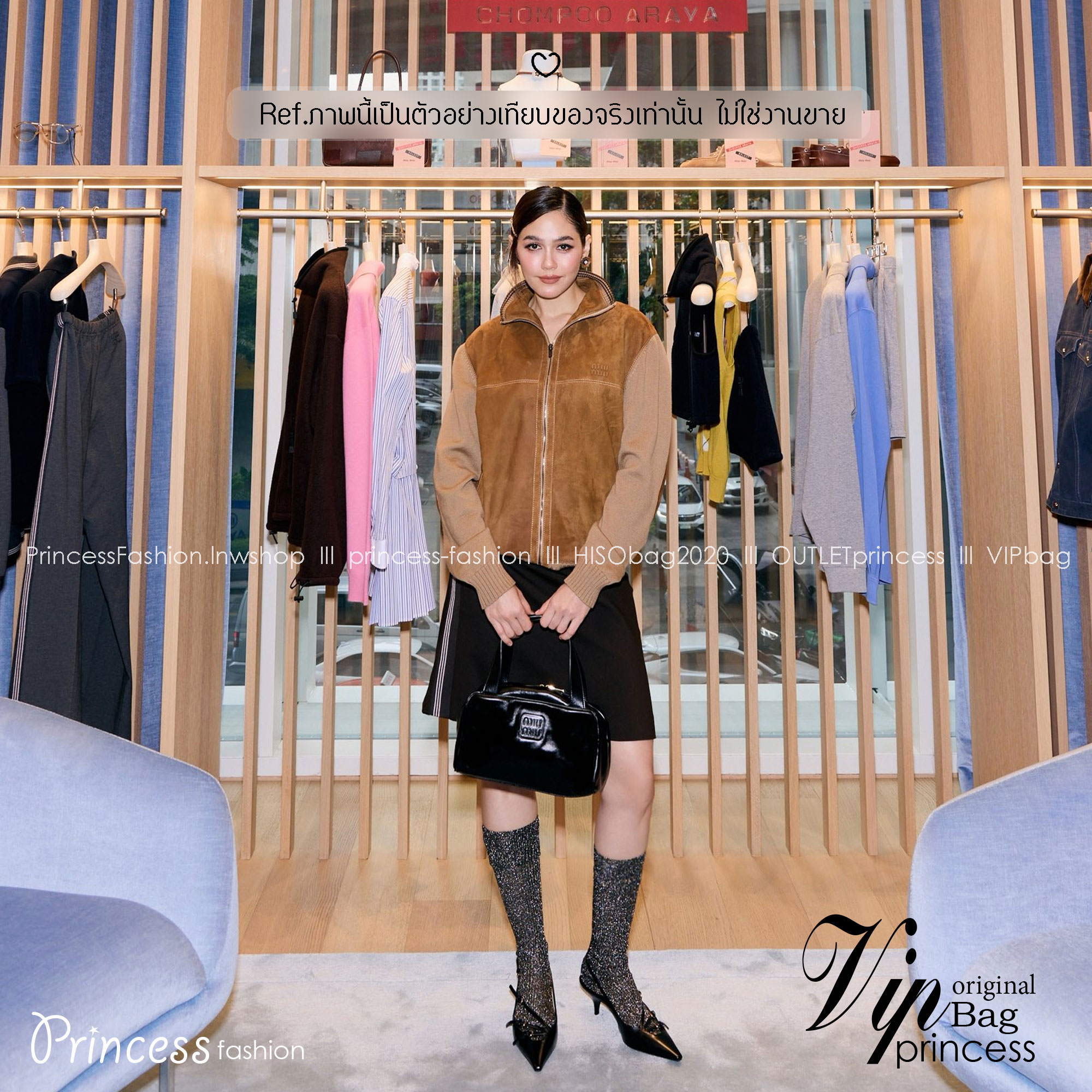 ORI หนังแท้ | Miu Miu Leather top-handle bag กระเป๋าสะพายทรง keepall เรียบแต่ฟาด หรูหราทุกองศา ใครเห็นก็ต้องเหลียว