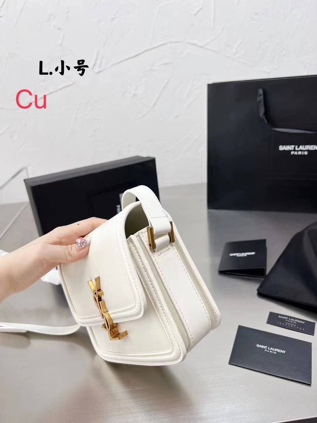 YSL Solferino Leather Shoulder Bag 9" คอลเล็คชั่นน้องโรเซ่ ROSE BP ที่สุดแห่งความคลาสสิก หนังสวยมาก กระเป๋าสะพายรุ่นที่สาวๆ ทุกคนควรมีติดตู้