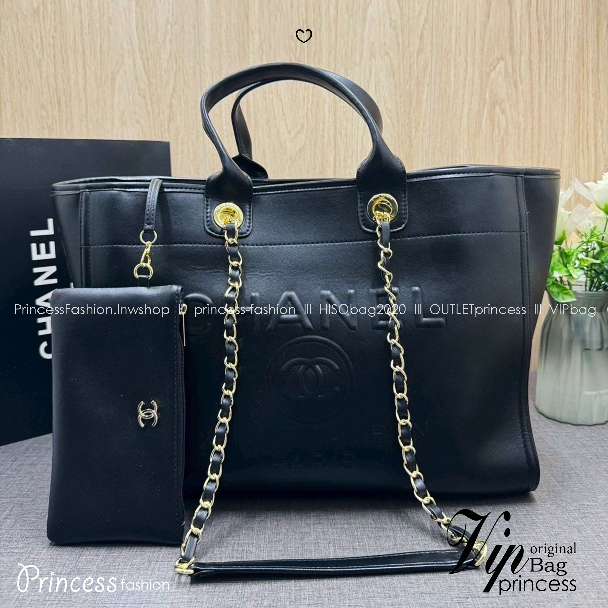 ORI หนังแท้ | Chanel Shopping Bag / Chanel Tote Bag กระเป๋าทรงโท้ทใบใหญ่ ภายในโล่งกว้าง จุของได้เยอะ งานหนังเต็มใบ สวยหรูหรา