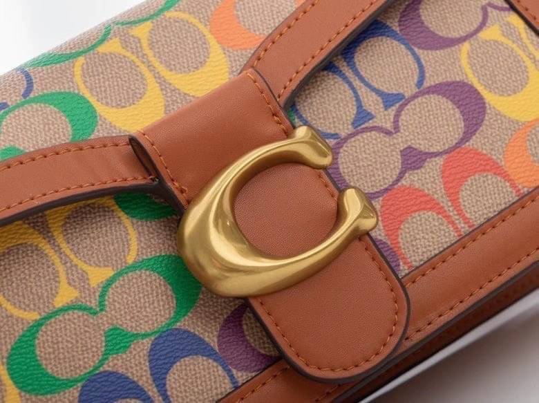 ของแท้ 💯% Coach Tabby Shoulder Bag 26 Polished pebble leather, suede and refined calf leather Inside zip and multifunction pockets