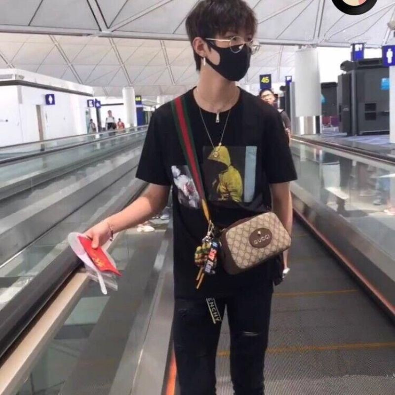 VIP 】หนังแท้ GUCCI Neo Vintage GG Supreme messenger bag พร้อมส่งที่ไทย งานมาพร้อมกล่องครบเซ็ทสวยมากค่ะ